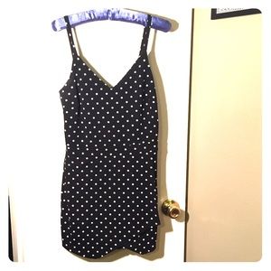 Black Polka Dot Romper